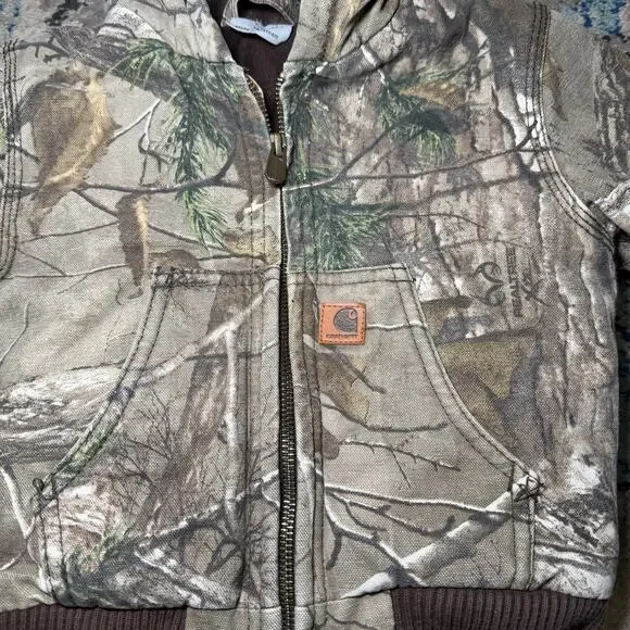 Toddler Camo Carhartt Coat - Picture 2 of 5